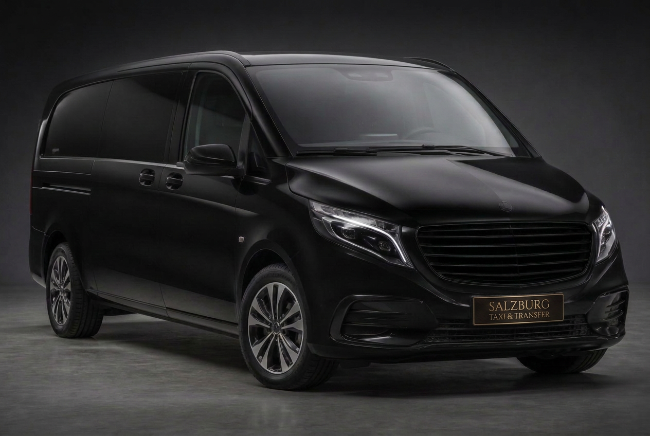 Schwarzer Mercedes-Benz Vito